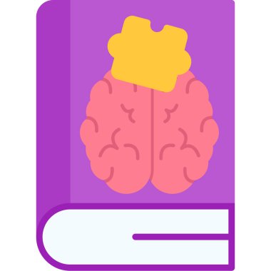 Beyin. Web simgesi basit tasarım