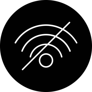 wifi simgesi vektör illüstrasyonu