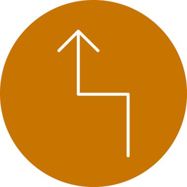 ok simgesi vektör illüstrasyonu