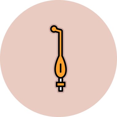 Modern oto tamir simgesinin vektör illüstrasyonu