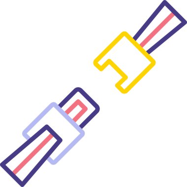 Boya fırçaları. Basit illüstrasyon