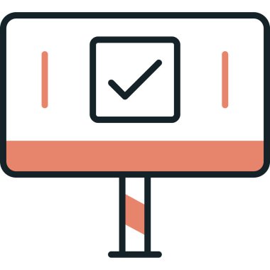 pano simge vektör illüstrasyonunu kontrol et