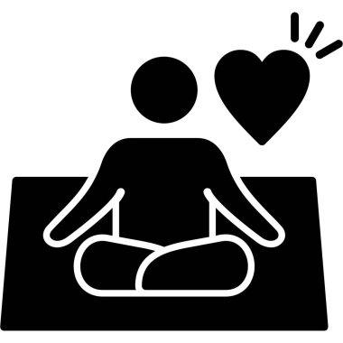 kalp simgesi, vektör illüstrasyonu