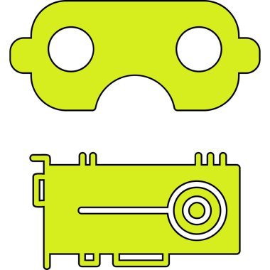 maske simgesi, vektör resimleme