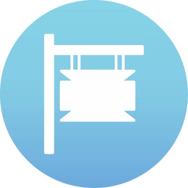 Modern bir simgenin vektör illüstrasyonu