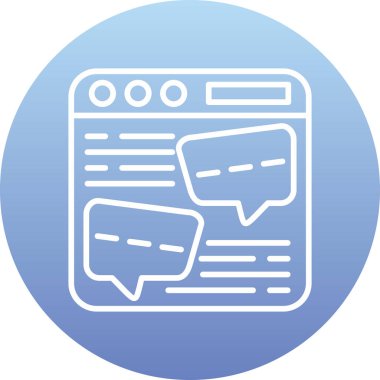 seo modern simgesinin vektör illüstrasyonu