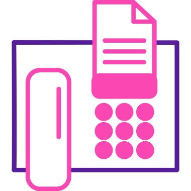 Bir pano simgesinin vektör illüstrasyonu