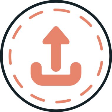 seo modern simgesinin vektör illüstrasyonu