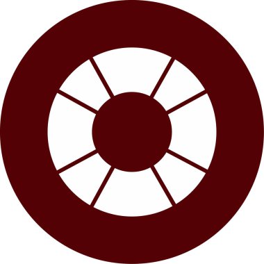 Modern b 'nin vektör illüstrasyonunda topun eksik simgesi