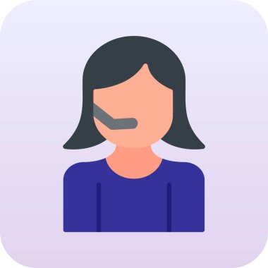 avatar simgesi, vektör illüstrasyonu, tasarım