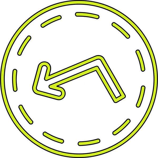 Ok. Web simgesi basit illüstrasyon