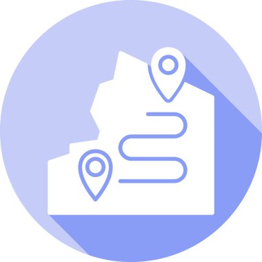 Harita işaretleyici vektör simgesi