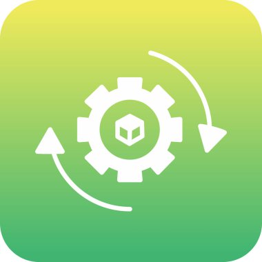 güzel çarklı vektör simgesi