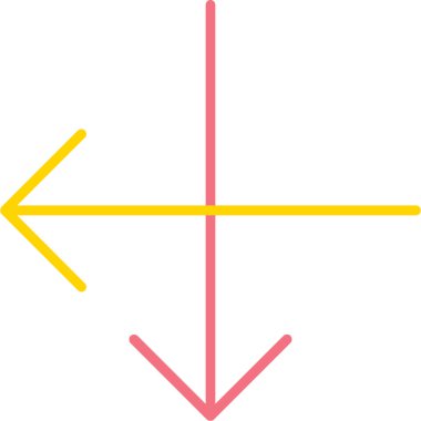 Modern bir simgenin vektör illüstrasyonu