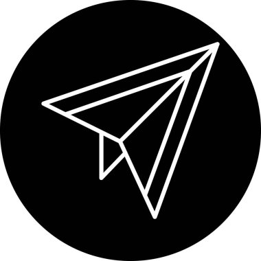 kağıt düzlem vektör illüstrasyonu