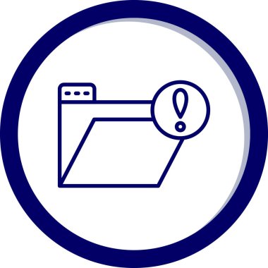 Bir belge ve dizinin simgesi, düz tasarım, vektör illüstrasyonu