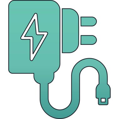 Fiş. Web simgesi basit illüstrasyon