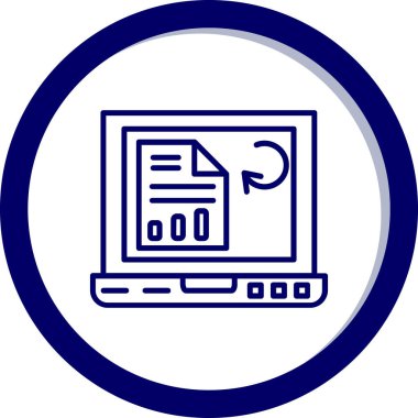 seo modern simgesinin vektör illüstrasyonu