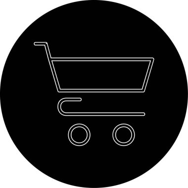 alışveriş sepeti simge vektör