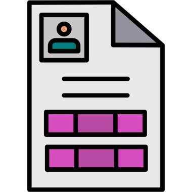 dosya biçimi vektör illüstrasyonuName