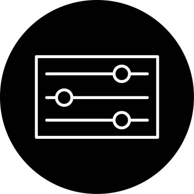 Web ve mobil simge, vektör illüstrasyonu