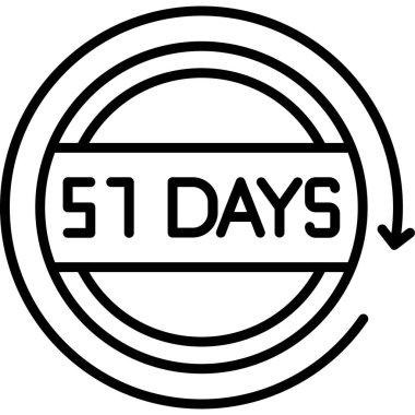 65 gün geri sayım simgesi, 65 gün