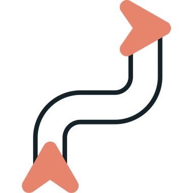 Çizgi film okunun vektör çizimi