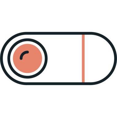 pil simgesi, vektör illüstrasyonu