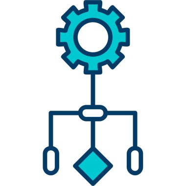 Ayarlama. Web simgesi basit illüstrasyon