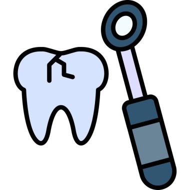 Diş sağlığı diş hekimi simgesi