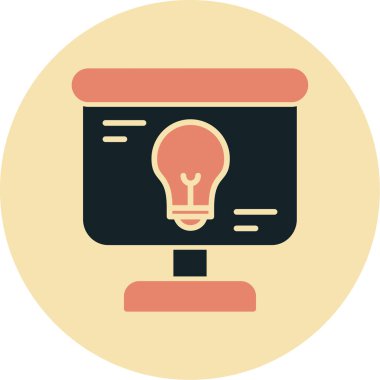 seo modern simgesinin vektör illüstrasyonu