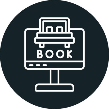 kitap vektörü simgesi