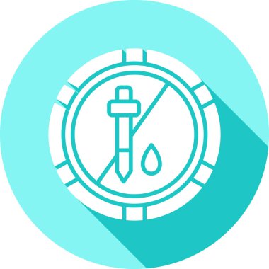 Pusula. Web simgesi basit illüstrasyon