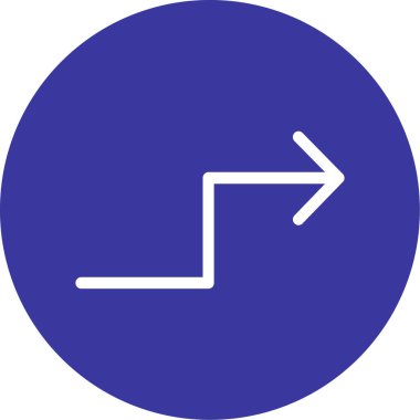 ok simgesi vektör illüstrasyonu