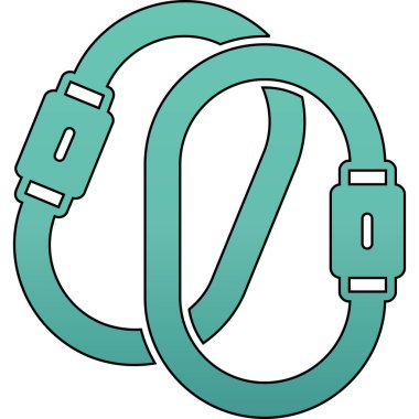 Modern b 'nin vektör illüstrasyonu eksik simgesi