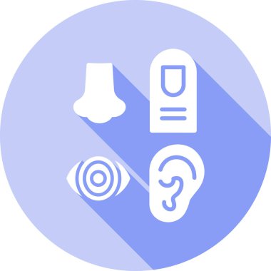 Gözlük. Basit illüstrasyon