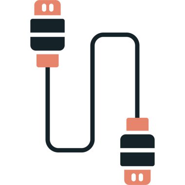 kablo simge vektör çizim