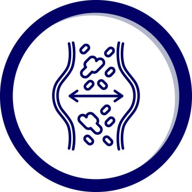 Modern bir simgenin vektör illüstrasyonu