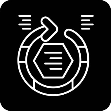 seo modern simgesinin vektör illüstrasyonu