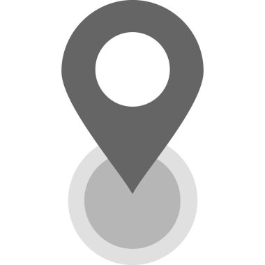 PIN simgesi. vektör çizim