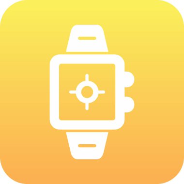 Modern simge vektör illüstrasyonunu izle