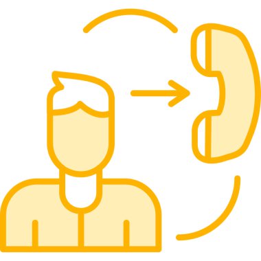 çağrı merkezi müşteri simgesi