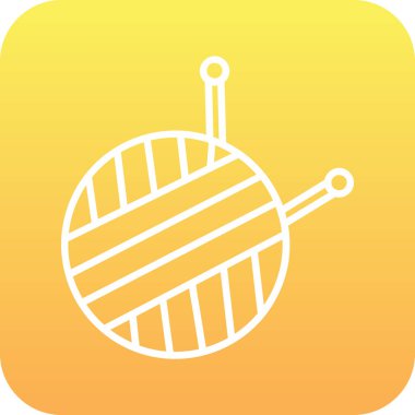 Eşsiz Atkı Vektör Satırı Simgesi