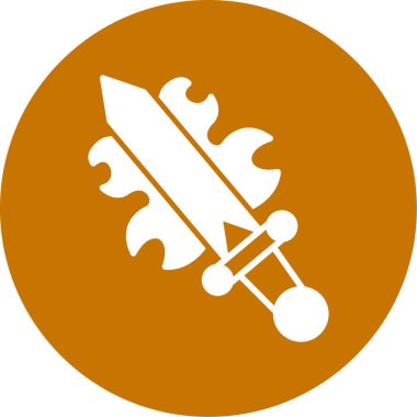 Bir roket simgesinin vektör çizimi