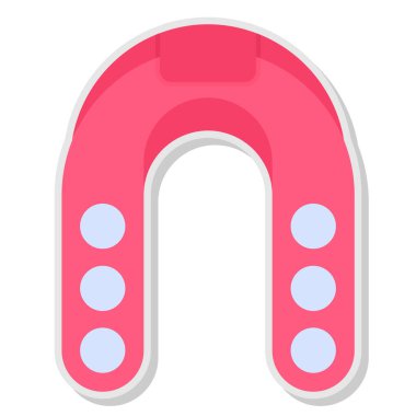 mıknatıs simgesi vektör çizimi