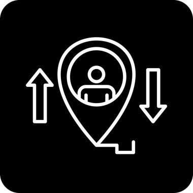 konum haritası simgesi, özet biçimi