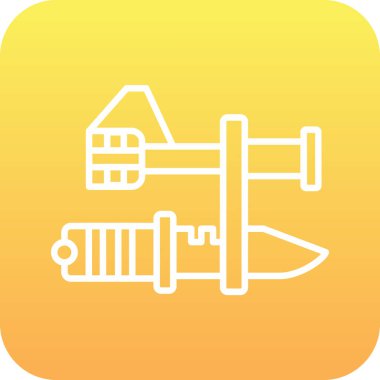 düzlem simgesinin vektör illüstrasyonu