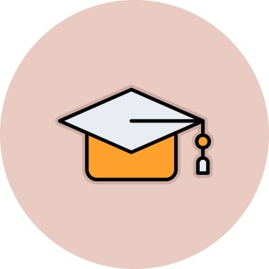 Eğitim simgesinin vektör illüstrasyonu