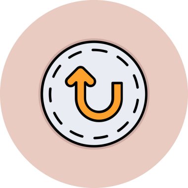 Sikke Simgesi vektör illüstrasyonu