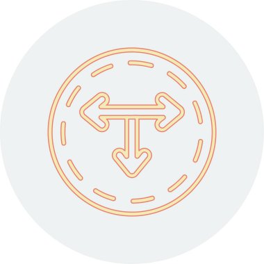 ok simgesi vektör illüstrasyonu